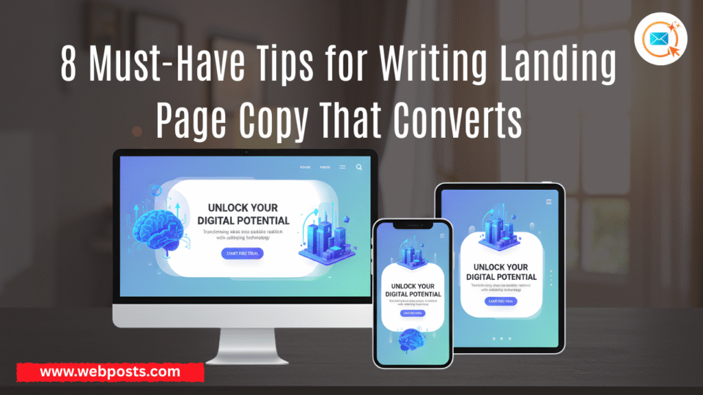 8 Must-Have Tips for Writing Landing Page Copy That Converts